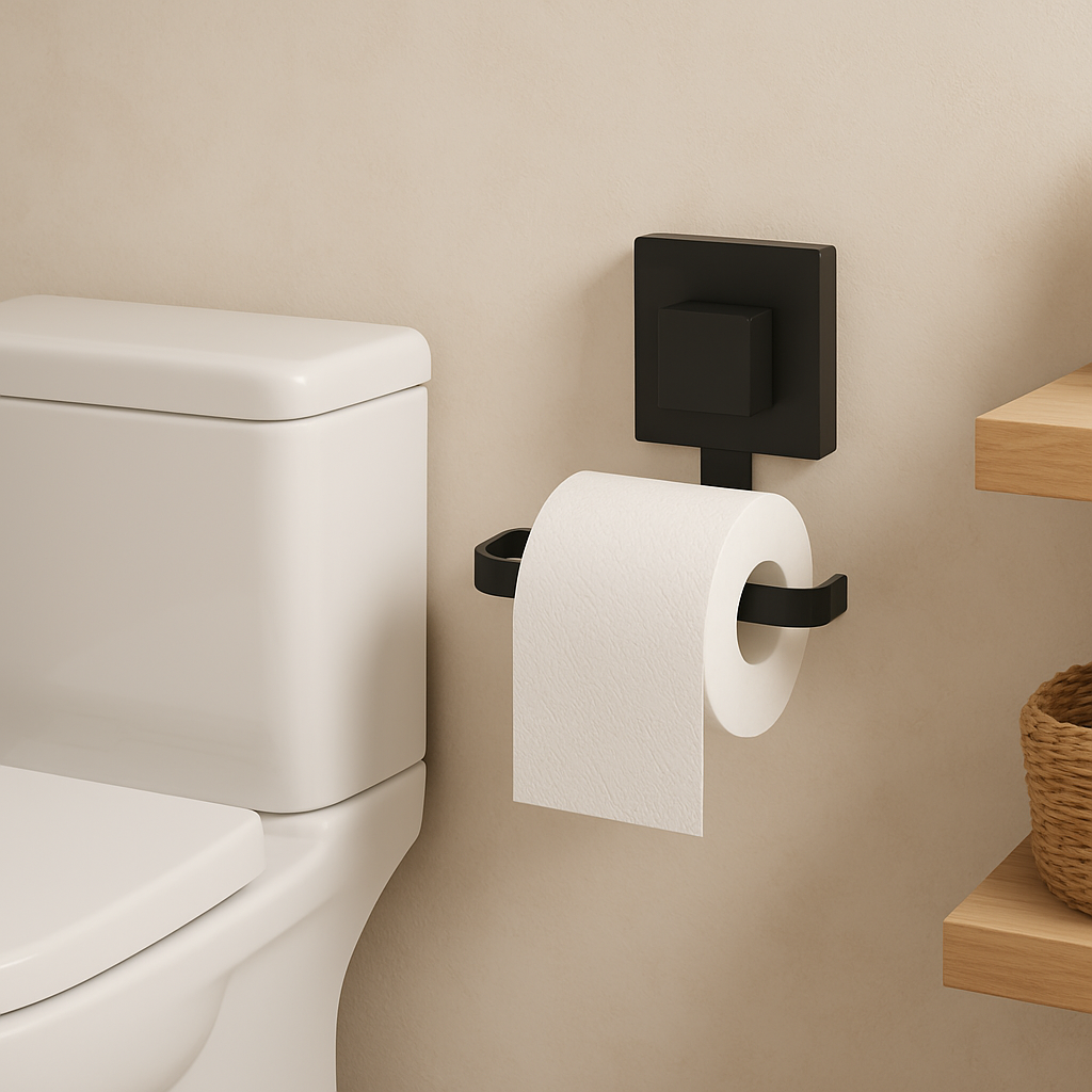 ROHA TOILETTENPAPIERHALTER MIT SAUGNÄPFEN